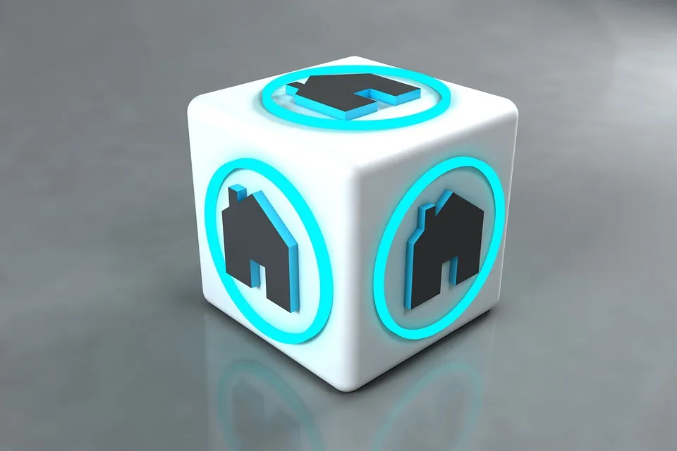 Bienes Raices, SÃ­mbolo, Cubo, Modelado 3D