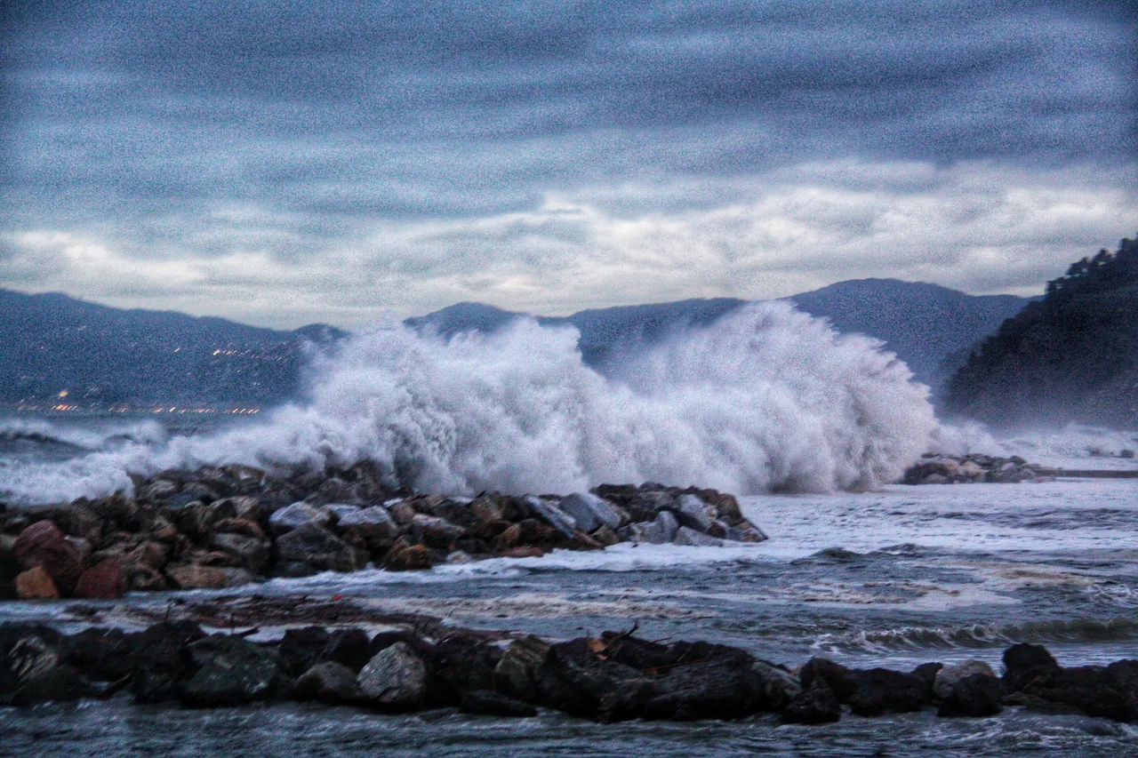 Esplosione d'acqua...