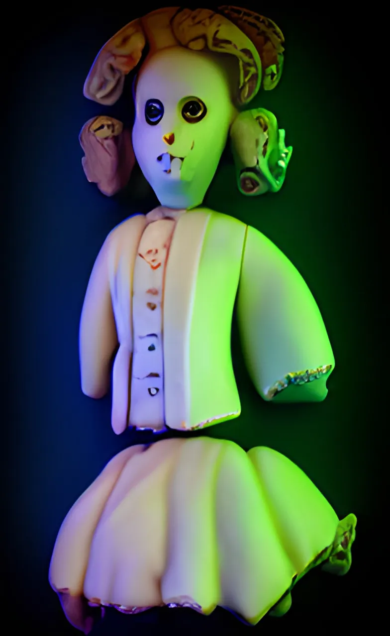 A dangerous porcelain doll