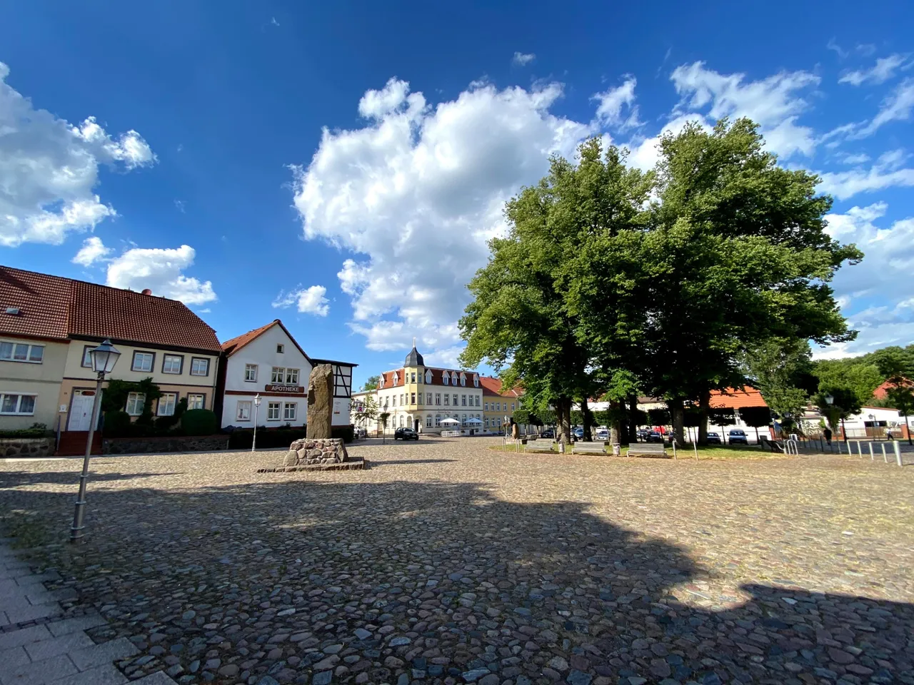 Wesenberg main town square