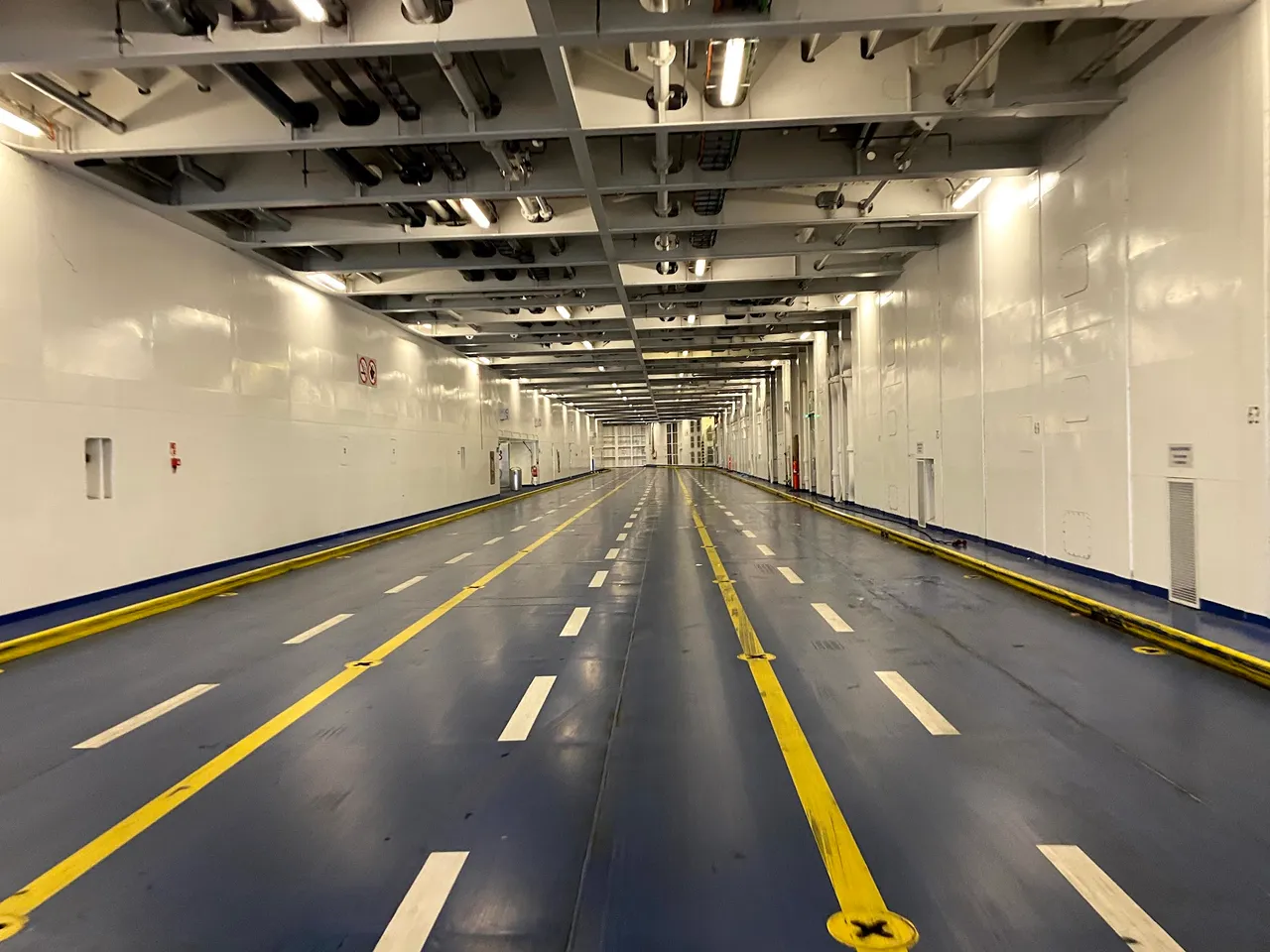 Cyclists have priority onboarding the ferry