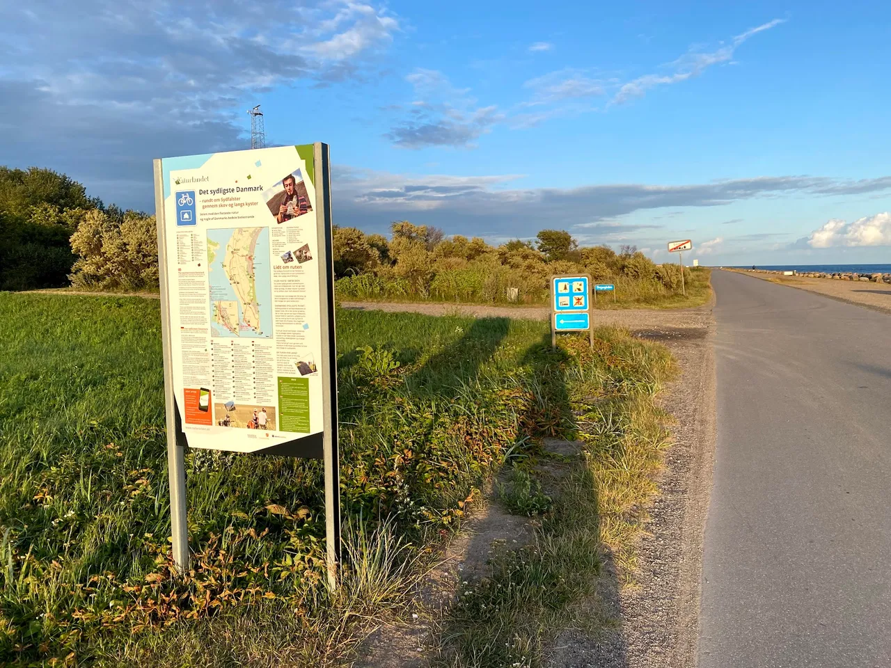 Further down this road is the Scandinavia’s southernmost point