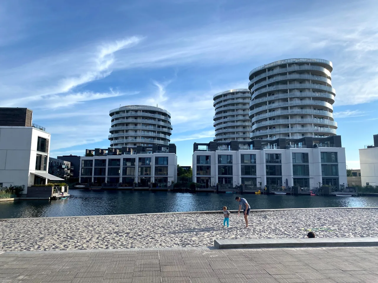 Some nice apartment buildings in the Copenhagen suburbs