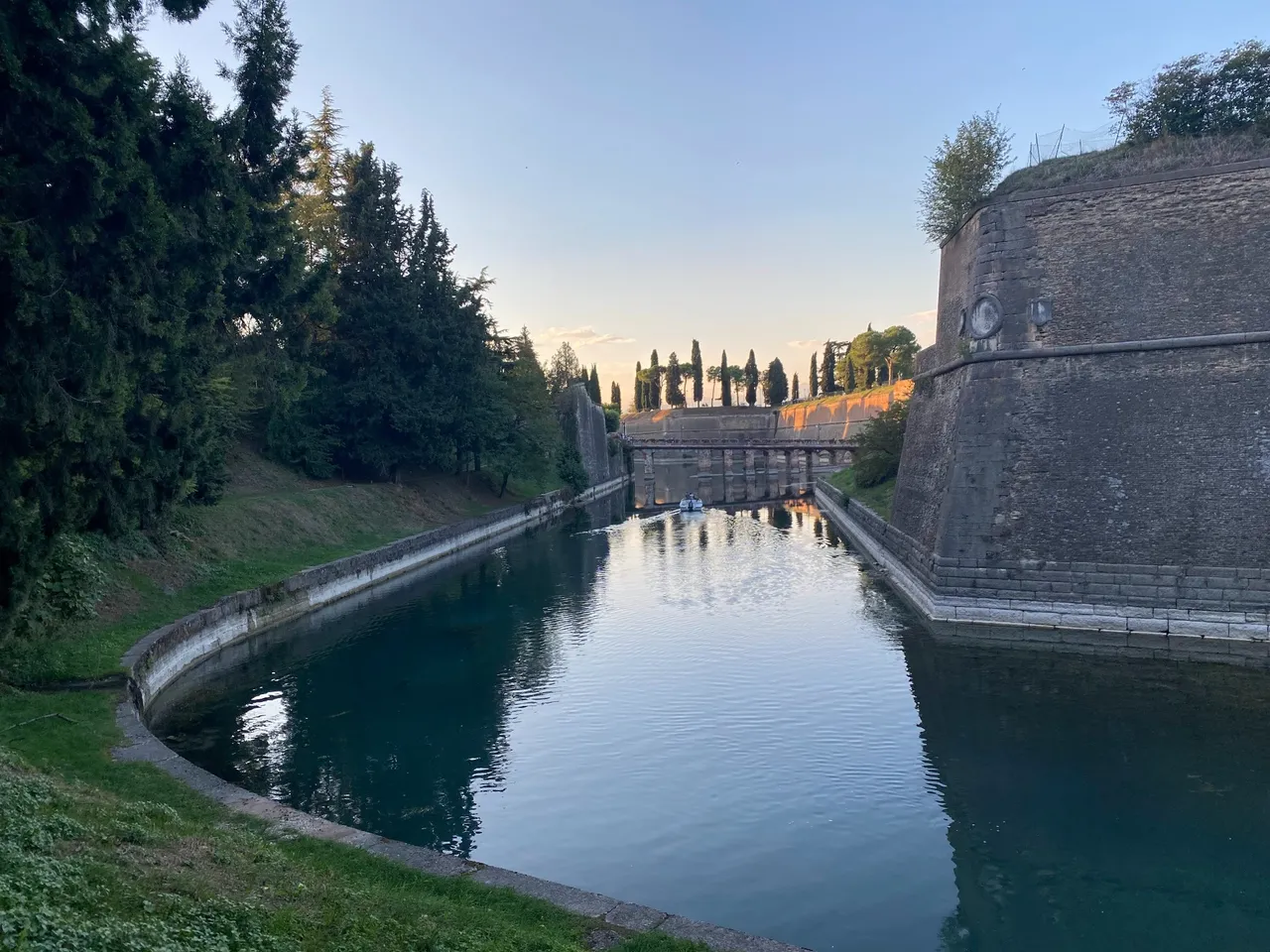 The fortress at Peschiera built between the 15th and 17th centuries