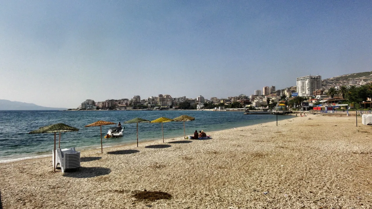 Empty beaches