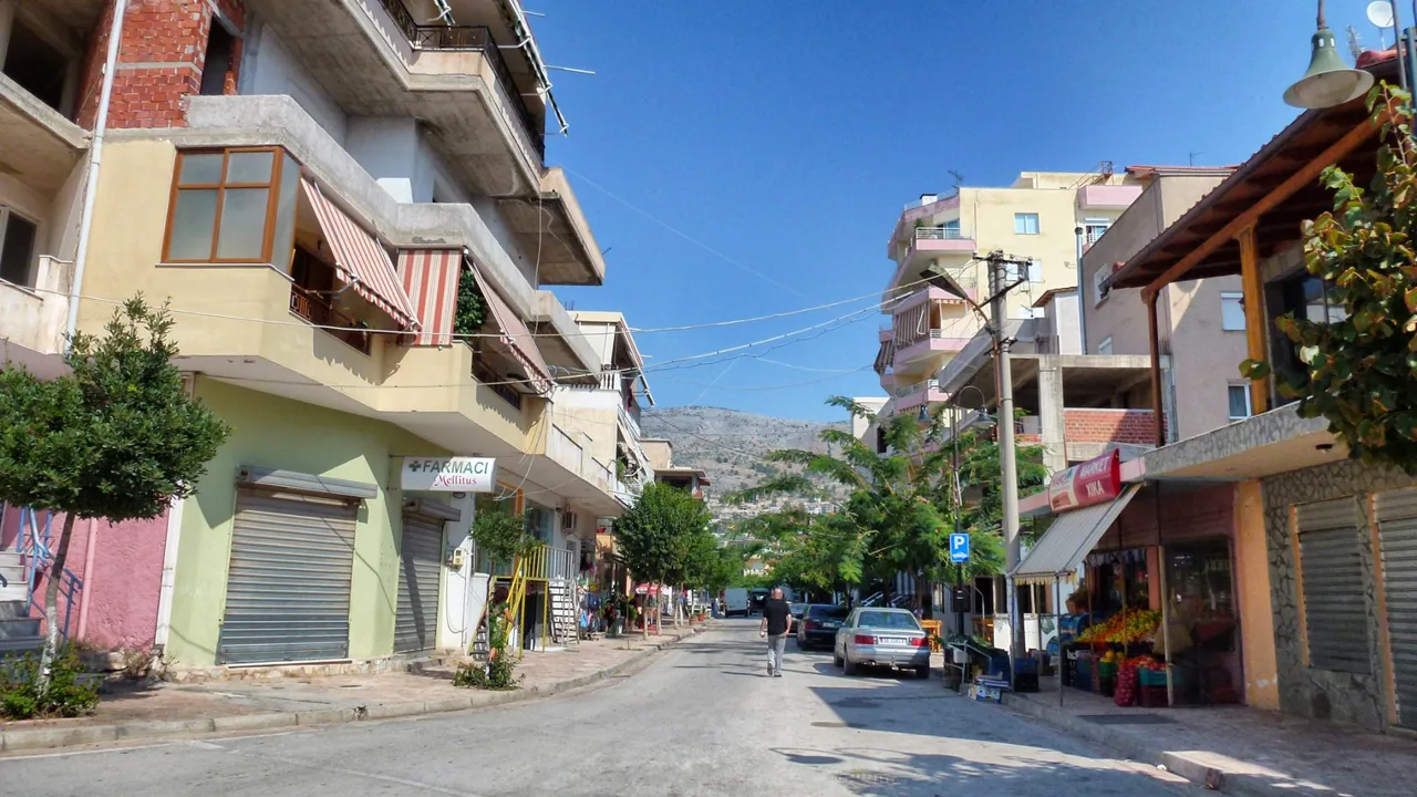 Empty streets in old town