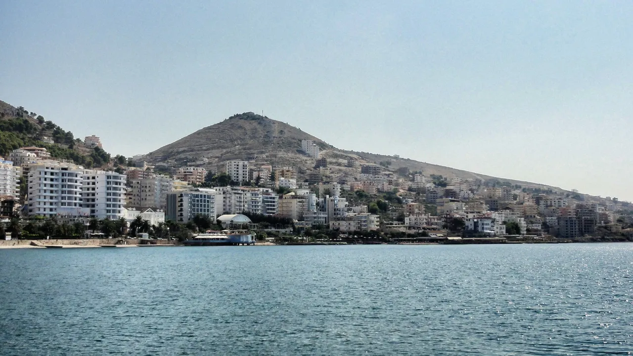 Saranda is a dream of concrete at the Mediterranean Sea