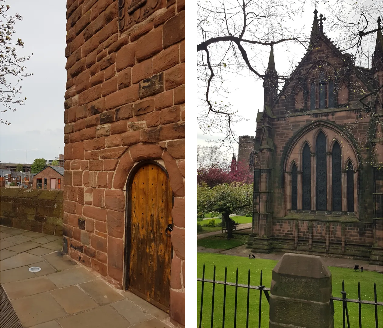 Around each corner is an ancient door, or medieval church.