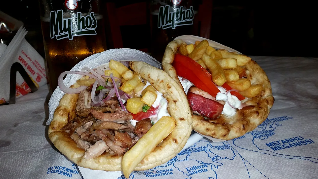 Gyros is tasty to die for. Actually, you might from a heart attack but anyway...