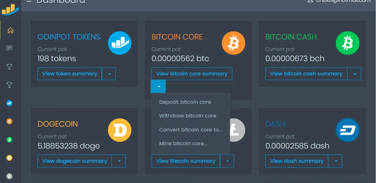 Coinpot tutorial 3