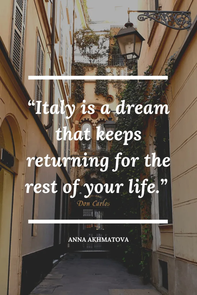 Quotes about Italy, photo by My Small Travel Guide. All rights reserved.