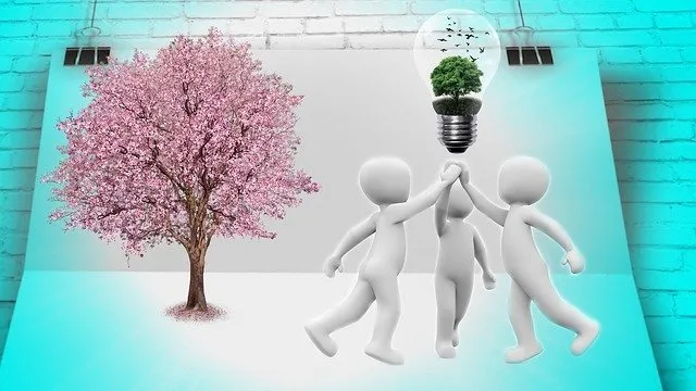 Bulb and Environment; Image by Mariana Anatoneag from Pixabay