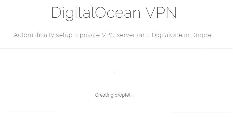 digital ocean vpn droplet kurulum