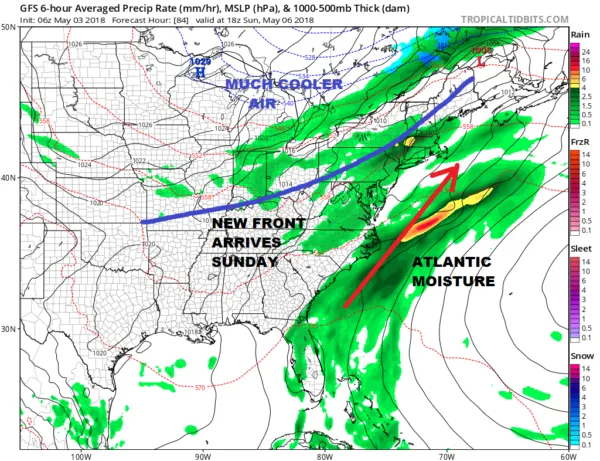 Long Island Heading Toward 90 Degrees Inland This Afternoon