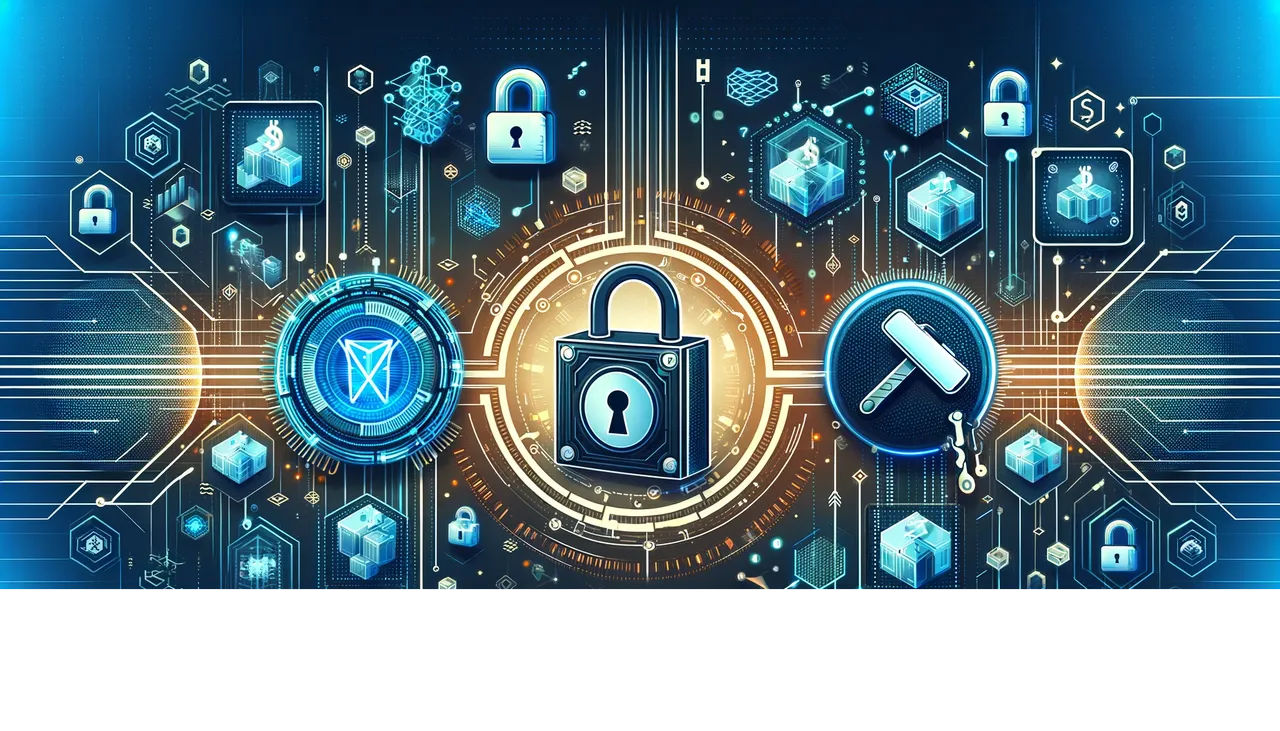 DALL·E 2023-11-24 07.23.00 - Header image representing the technology of Zero-Knowledge Proofs in decentralized finance. The design features advanced security elements like digita.png