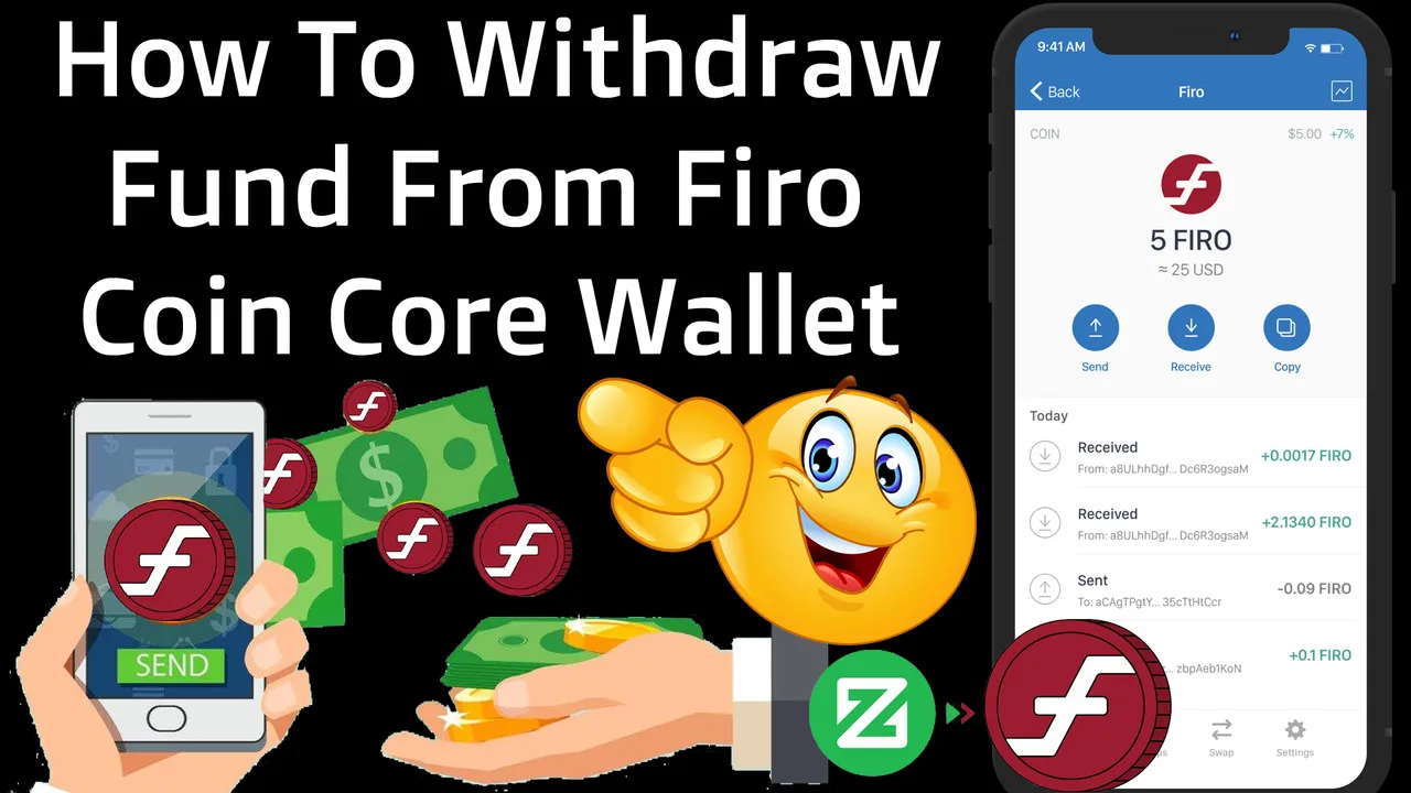 How To Withdraw fund from firo coin core wallet by crypto wallets info.jpg