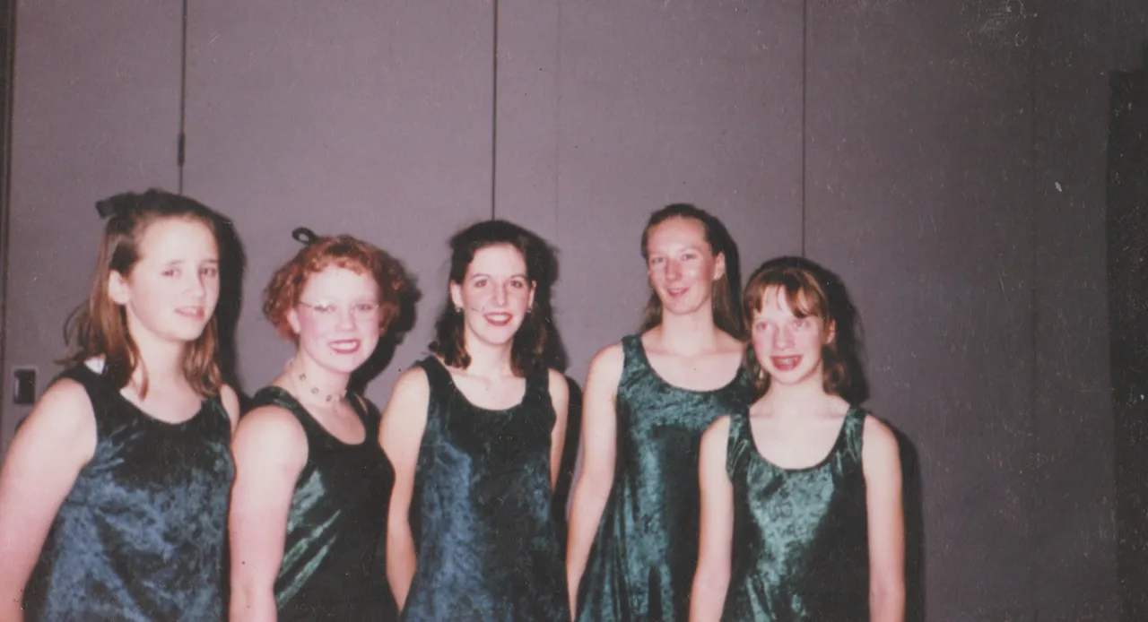 1997 Katie Dance Team Girls apx date.png