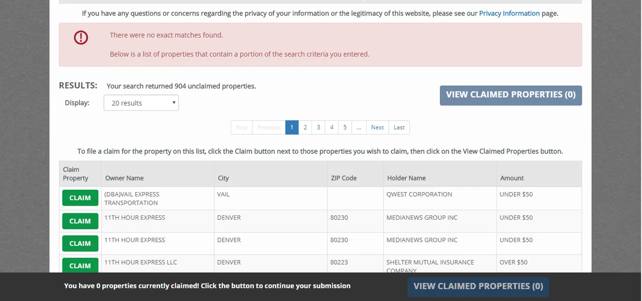 Capture - UCP -colorado - claim property.PNG