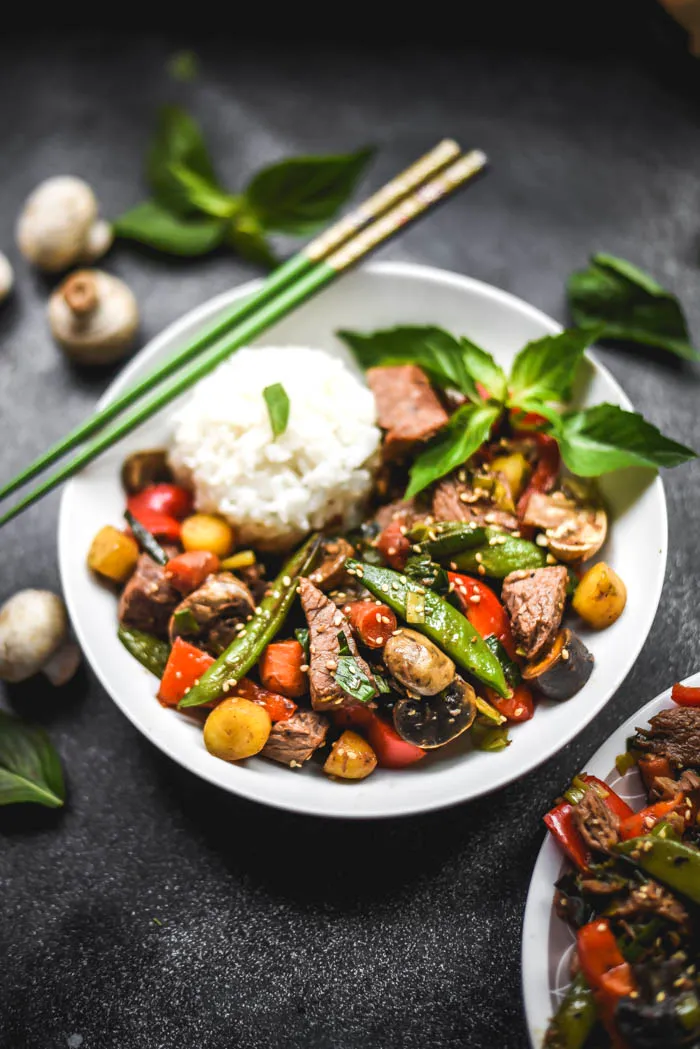 30-Minute Thai Basil Asian Steak Stir-Fry..jpg