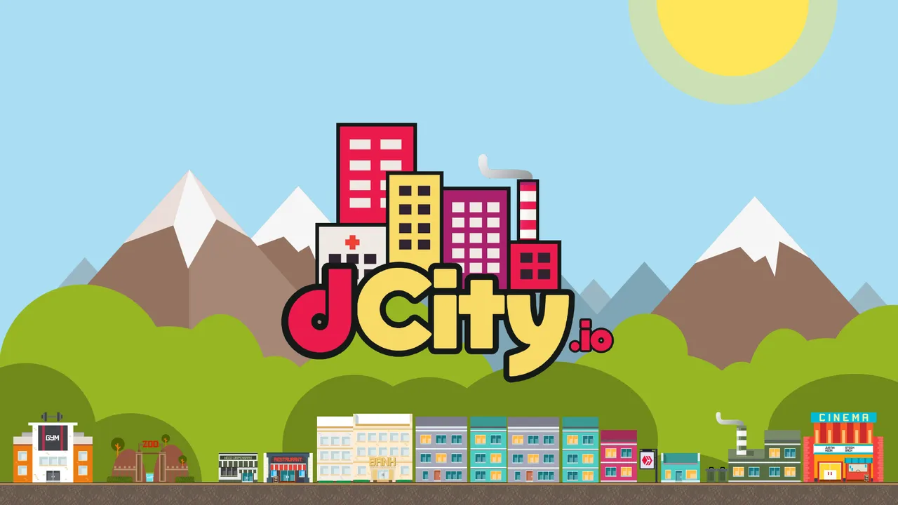 An Introduction to dCity SIM banner.