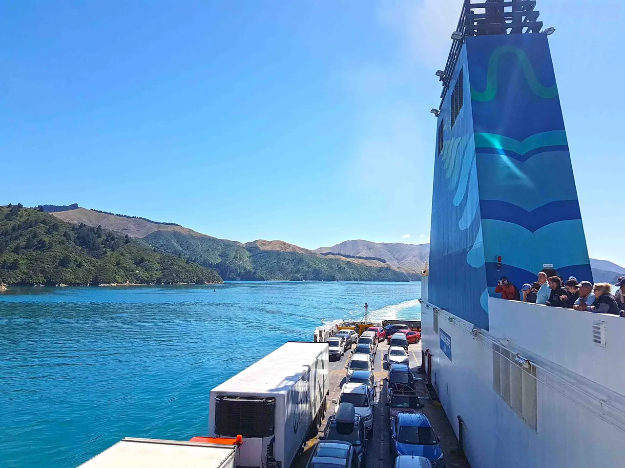 Interislander Ferry from Wellington to Picton