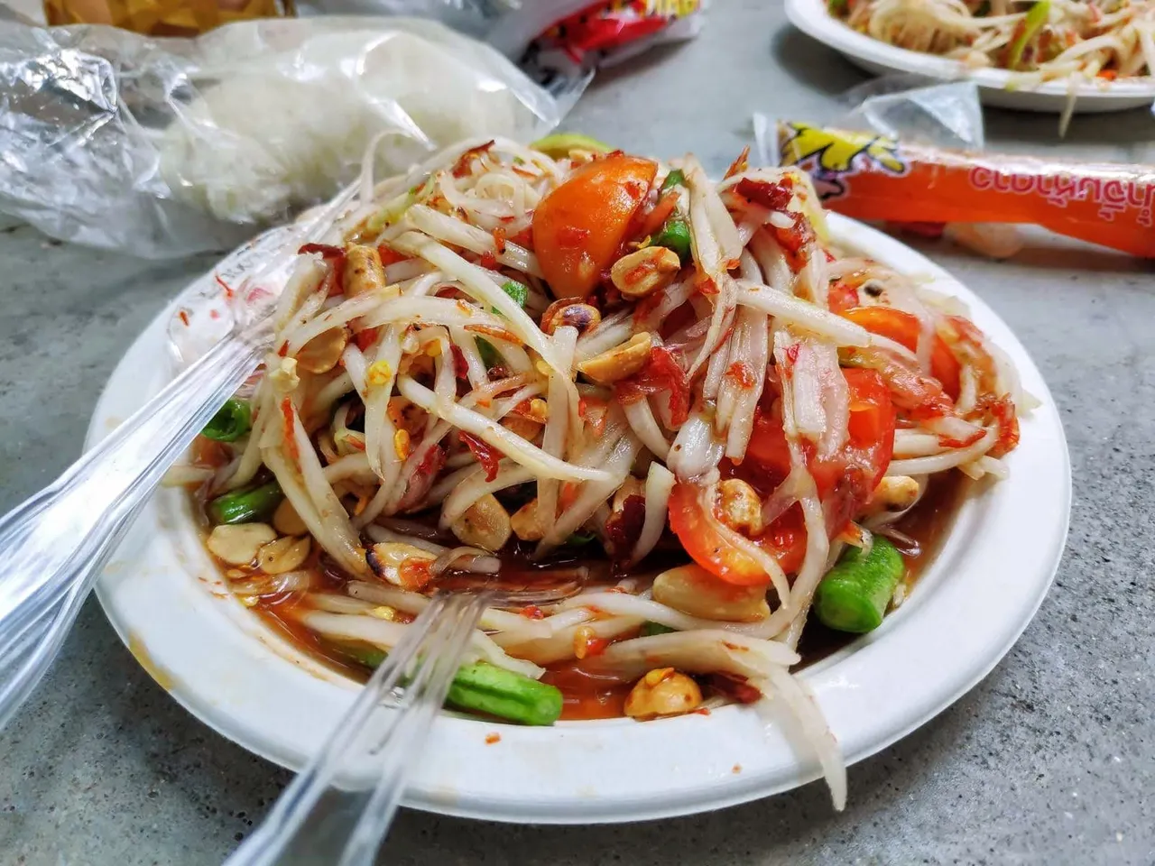 Som Tum: spicy and delicious!