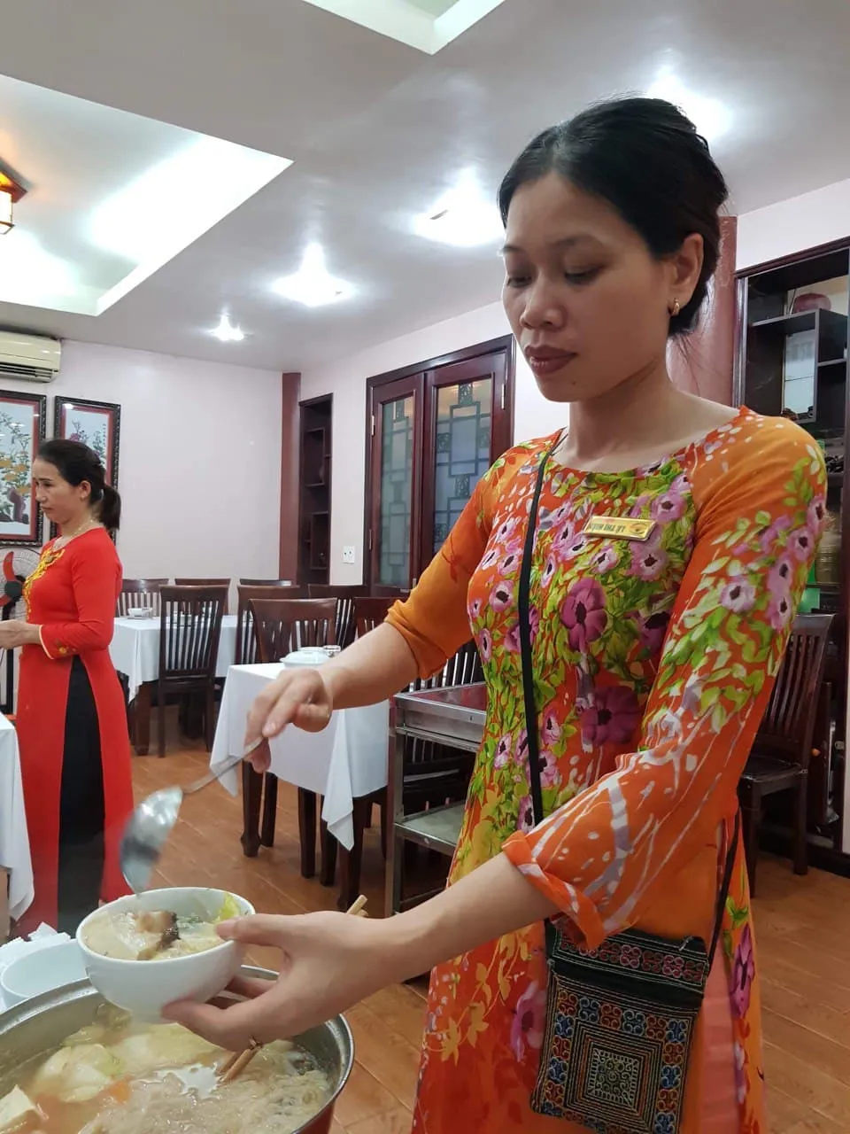 We stopped by a restaurant before we arrive at Halong Bay.