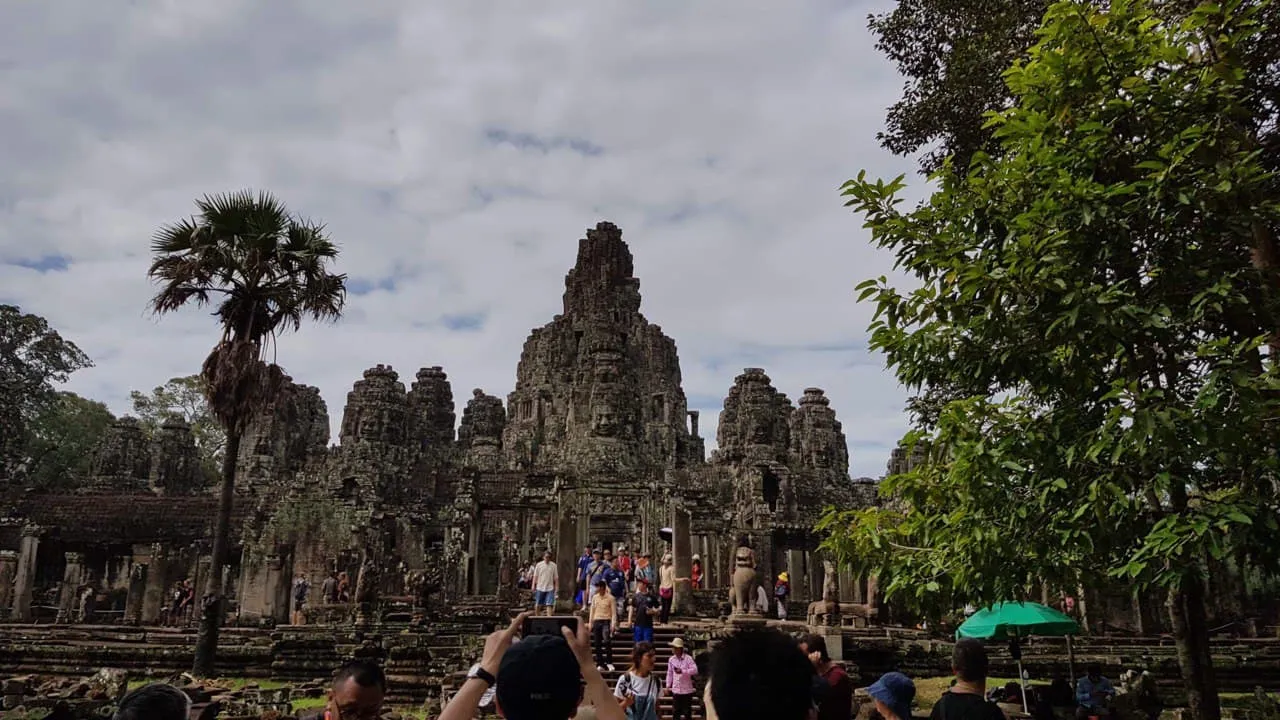 Angkor Watt, a magnificent Khmer city of temples in Cambodia