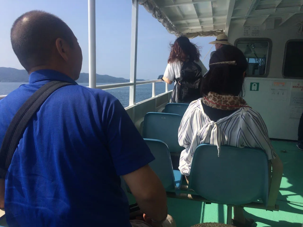 After we arrived at Nagasaki, then we took a boat to Hashima Island (Battleship Island) from Nagasaki.