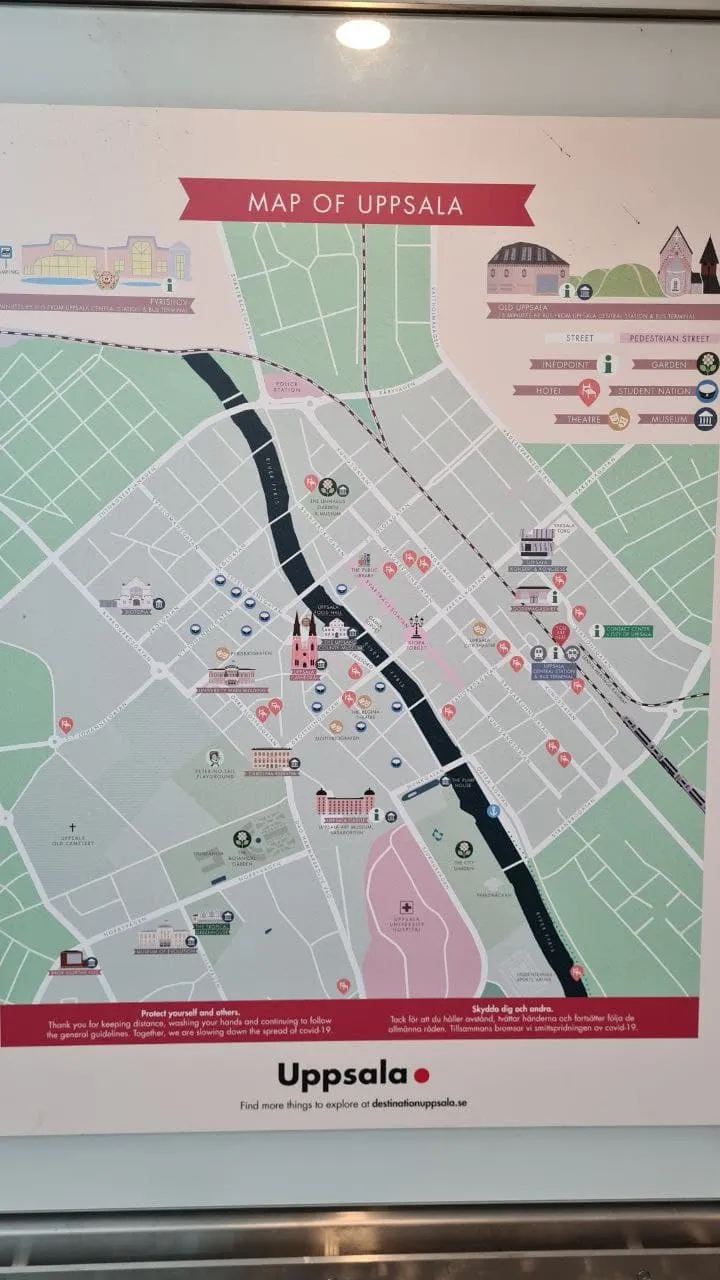 OK! So, where can I go to Gamla Uppsala? Without Google Maps, I would never be able to find a way to get there! Thanks to the Internet, I found out how to get there by local bus.