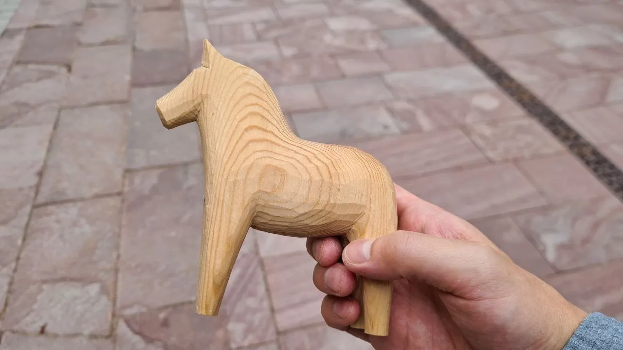 Dalarhast, Dalar horse wood craft, Mora, Sweden
