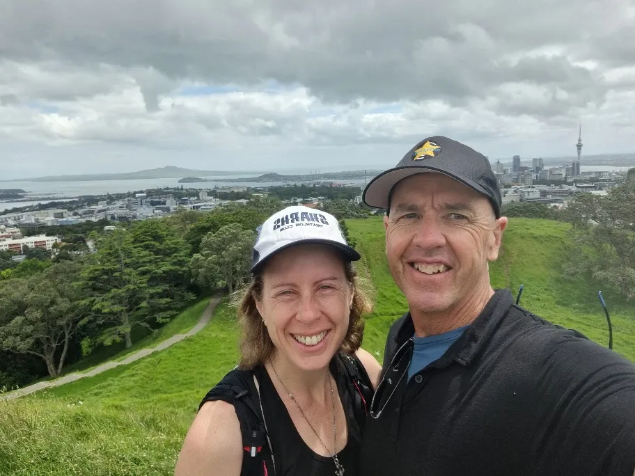 Mount Eden. An extinct Volcanic Plug with some great city and harbour views.