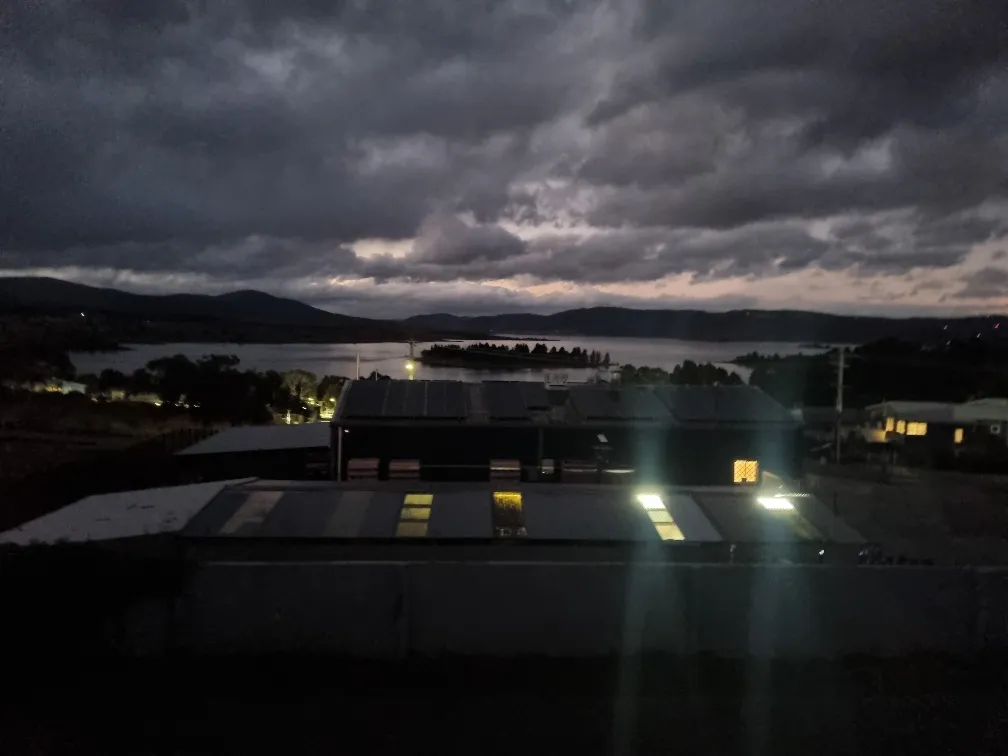 The view from the top of our accommodation of Jindabyne lake. Thanks for visiting.