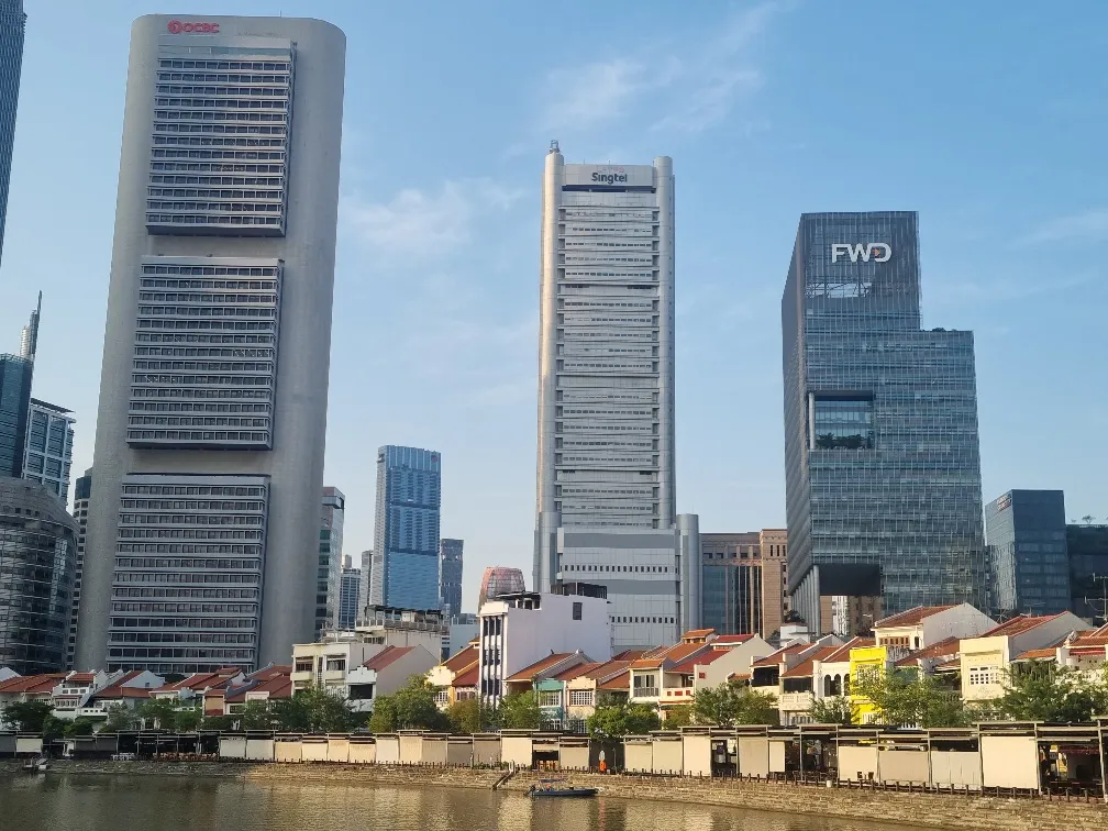 Boat Quay almost to where I started.