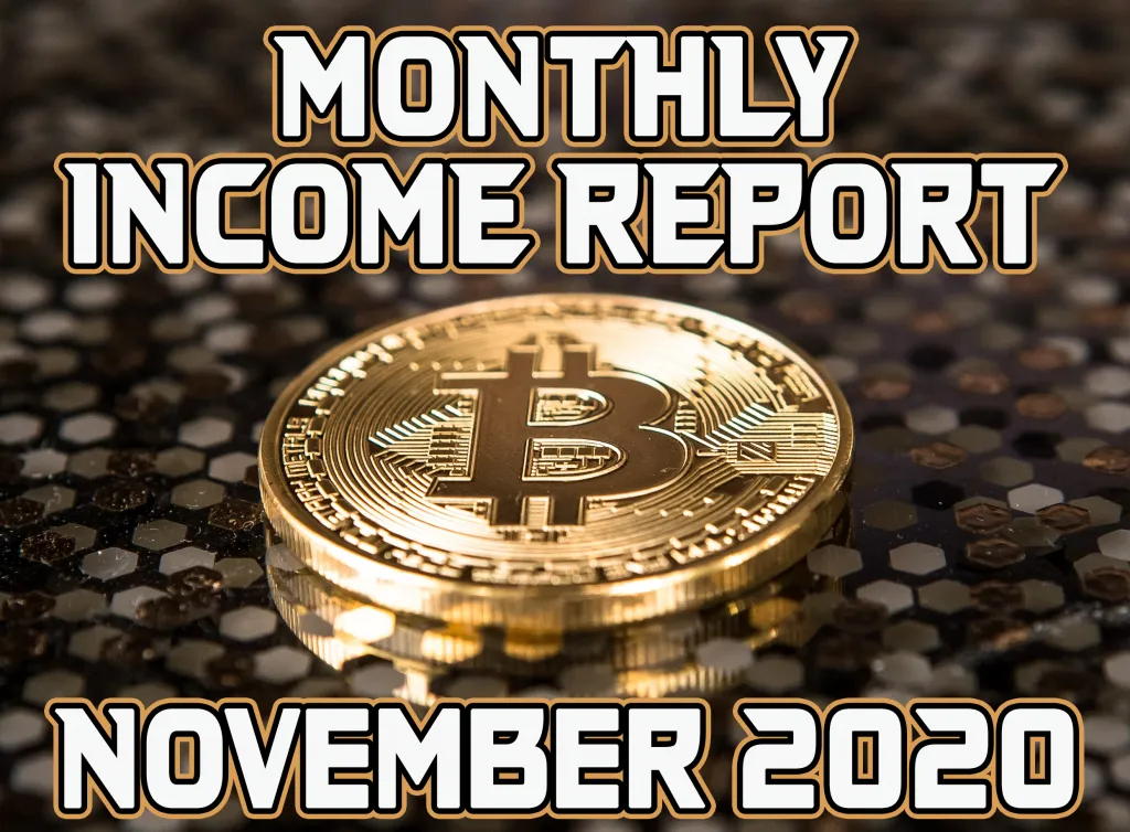 Monthly Income Report for November