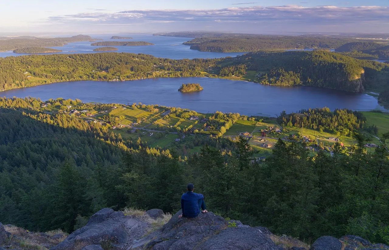 Anacortes from Mt. Erie