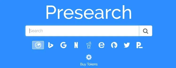 Using Presearch and Ecosia at the same time!