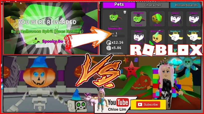Roblox Ghost Simulator Gameplay! Finding All Photo Pieces and Getting Spooky Bo PET!