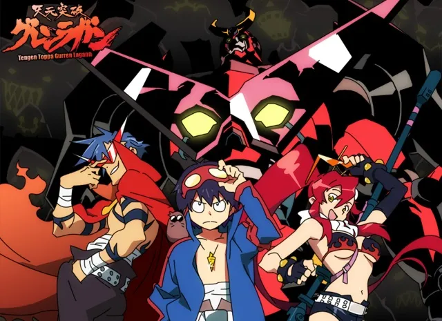 Tengen Toppa Gurren Lagann anime - Introduction to Anime - Over the top action.jpg