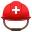 rescue worker’s helmet