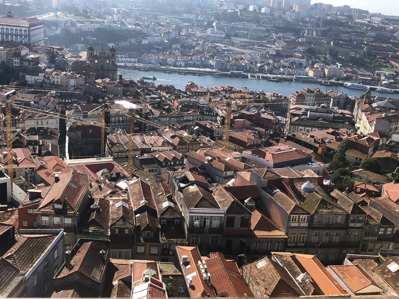 View from the top of Torre dos Clérigos