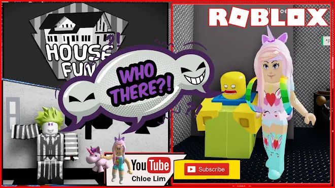 Roblox FunHouse Gameplay! A trip to visit the Jokers Fun House! I ended up all alone!