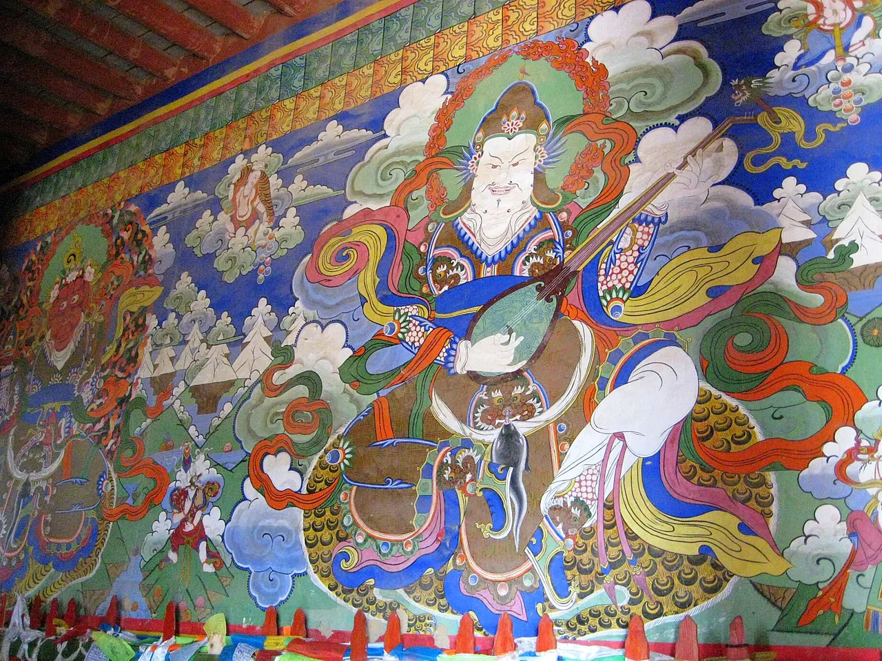 Gyalthang Ganden Sumtseling Monastery / Kloster Ganden Songtsenli...