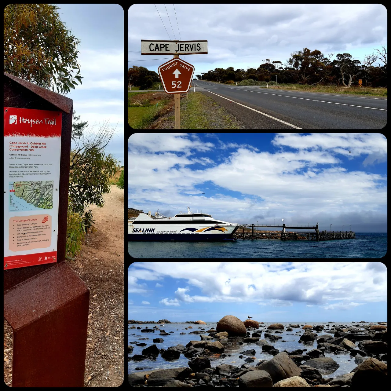 Cape Jervis collage