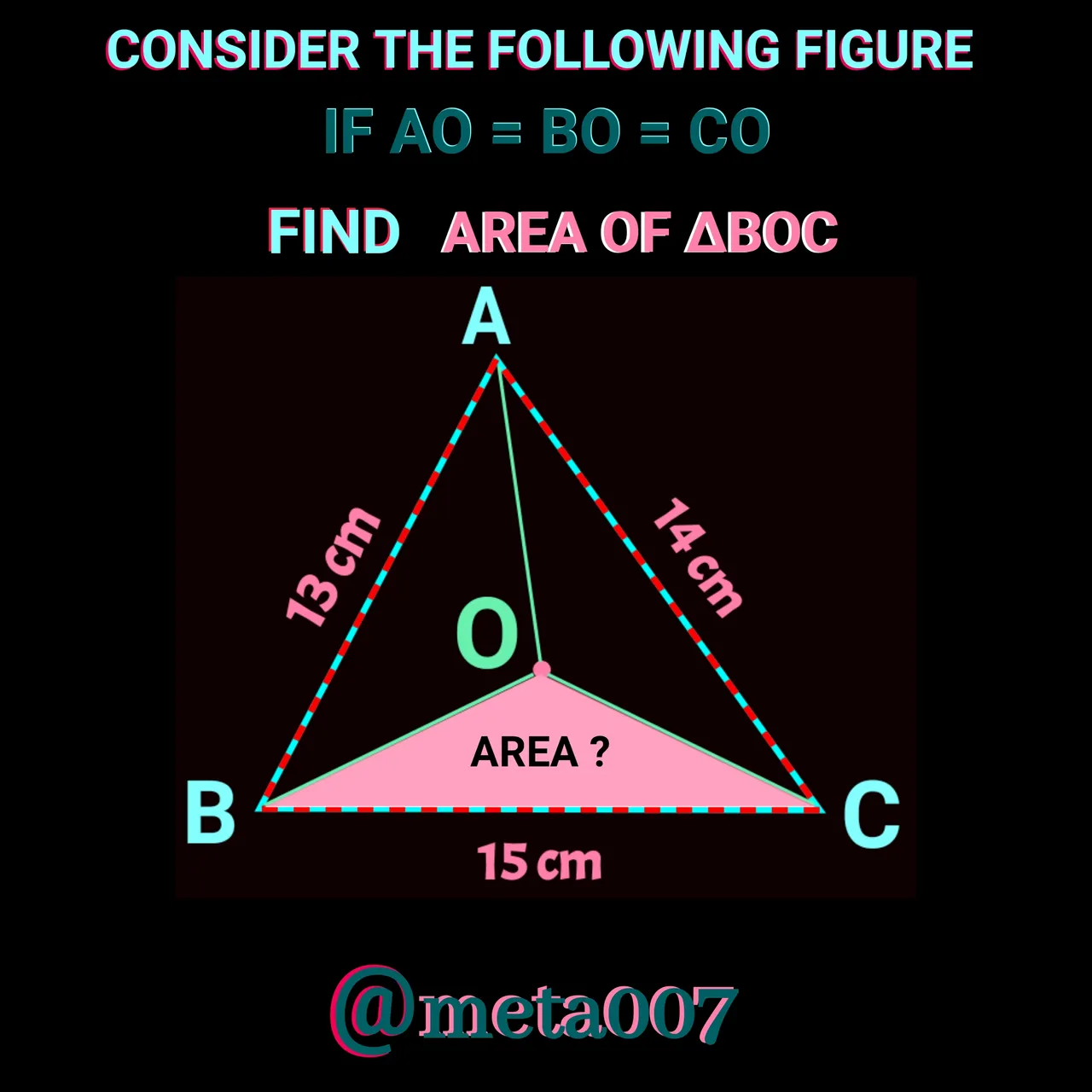 height of isosceles triangle