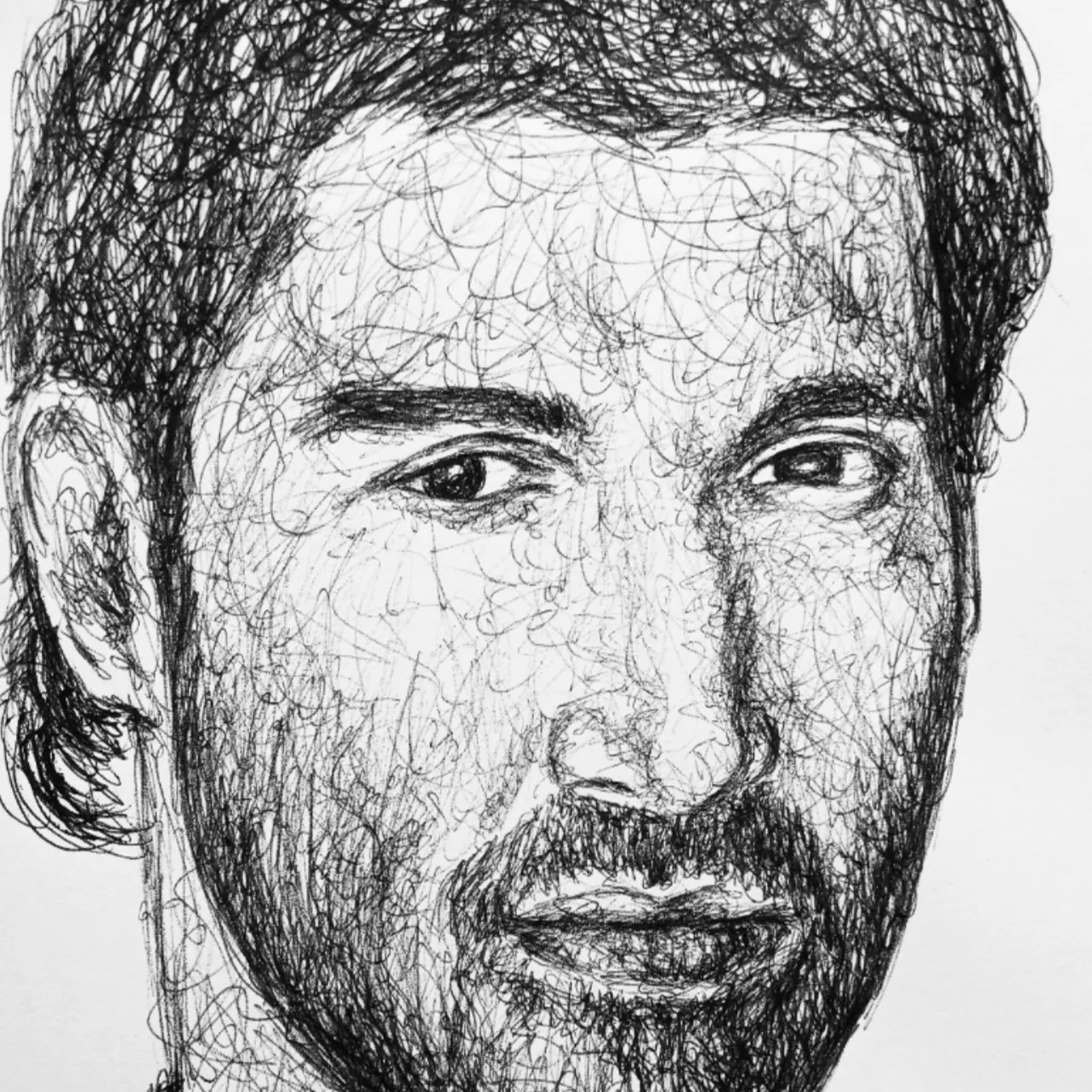 Irrfan Khan - Famous Bollywood Actor Drawing by Shivkumar Menon | Saatchi  Art