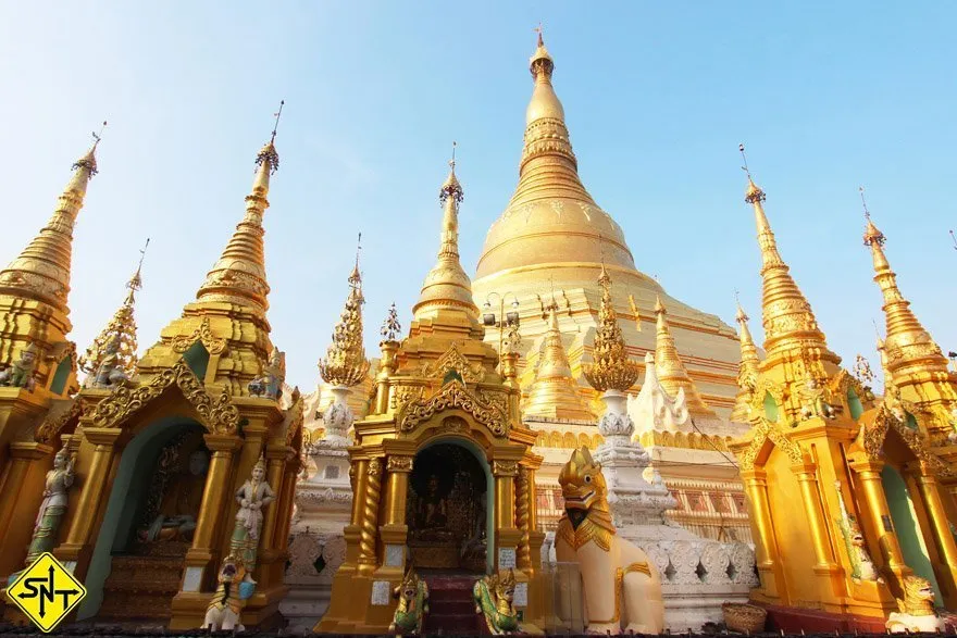 Siga Nossa Trilha - Myanmar - Pagode de Shwedagon