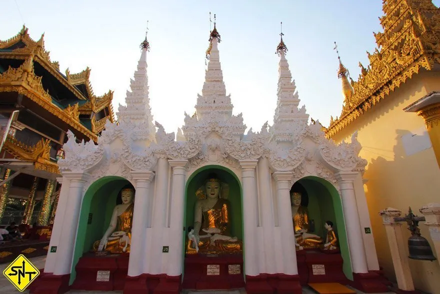 Siga Nossa Trilha - Myanmar - Pagode de Shwedagon