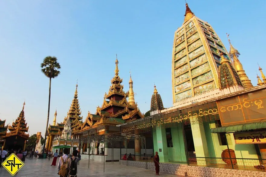 Siga Nossa Trilha - Myanmar - Pagode de Shwedagon