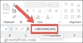 use-superscript-excel-superscript-formula